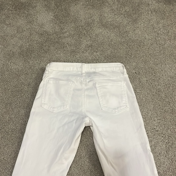 Women's White Jeans - Picture 3 of 3